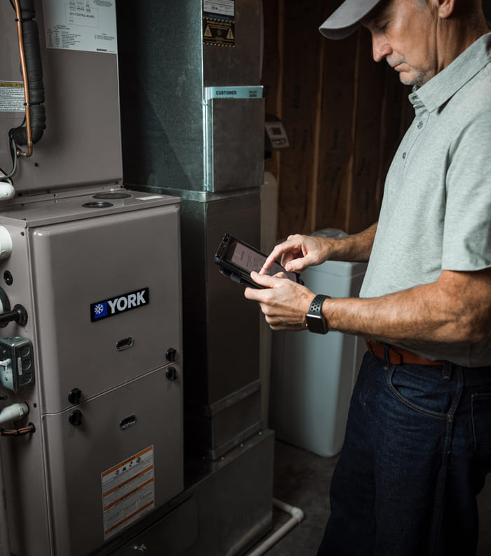 furnace installation